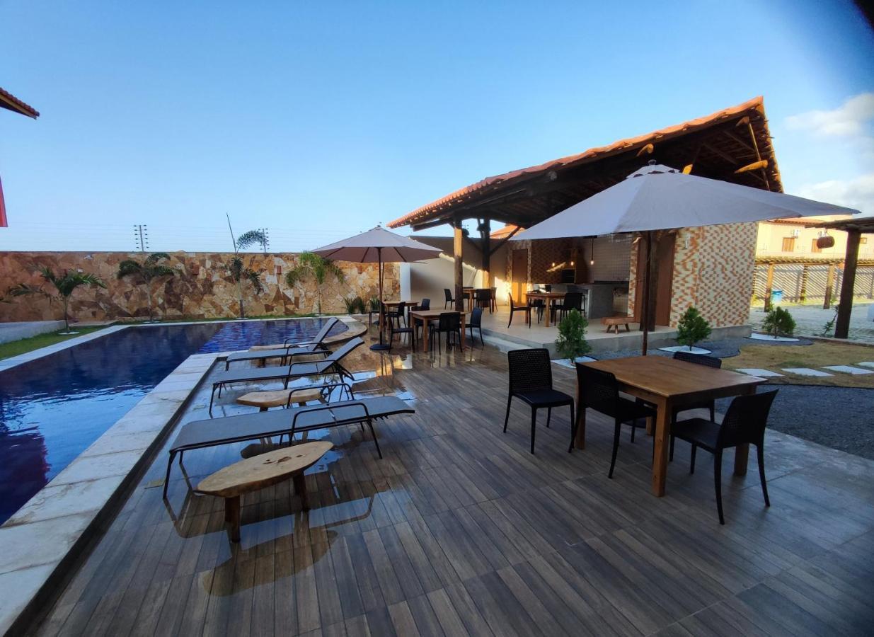 Casa Na Praia Com Piscina Luis Correia Ngoại thất bức ảnh